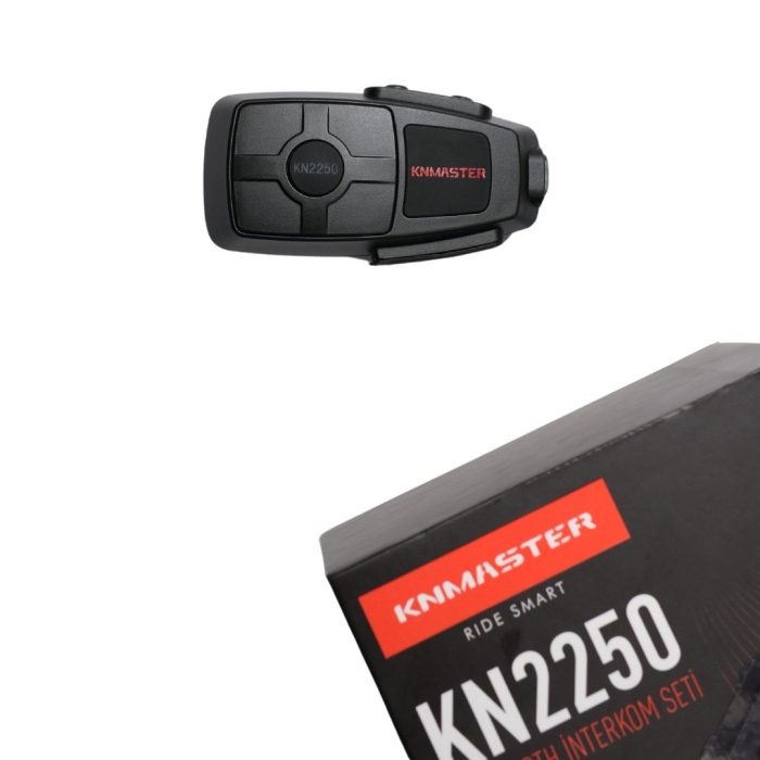 Knmaster KN2250 Motosiklet Kask İnterkom Bluetooth Intercom Kulaklık Seti - Görsel 4