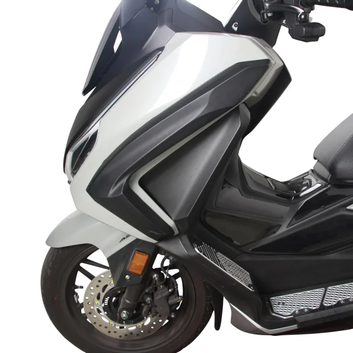 GP Kompozit Honda Forza 250 2023-2024 Uyumlu Üst Bacak Koruma Siyah - Görsel 2