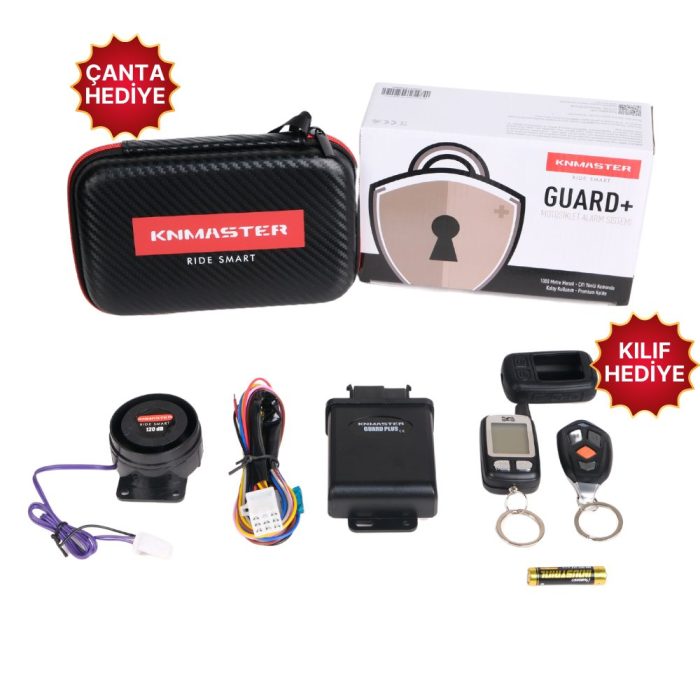 Knmaster Guard Plus 120 Desibel Sesli ve Titreşimli Motosiklet Alarm Sistemi - Görsel 2
