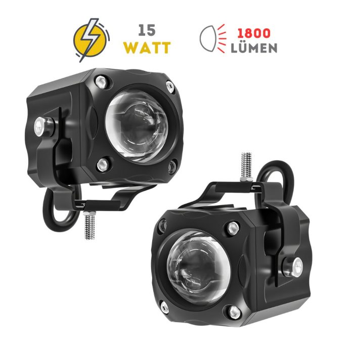 Knmaster Scor 15W Motosiklet Led Sis Farı