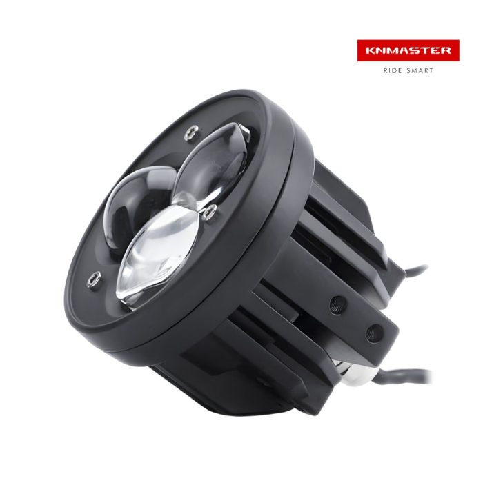 Knmaster Triplebird 34W Çift Renkli Motosiklet Led Sis Farı - Görsel 2