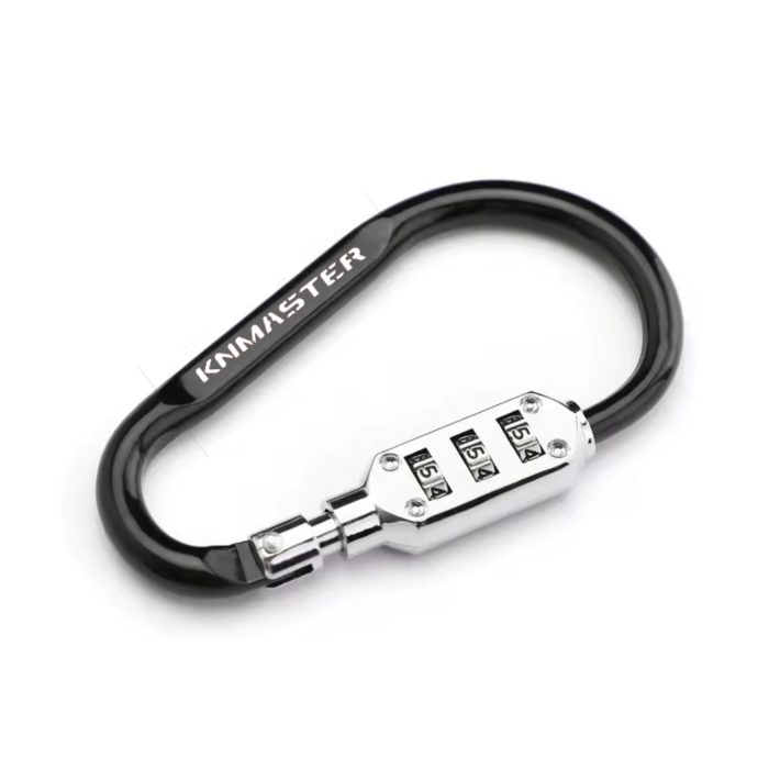 Knmaster LOCK 100 Şifreli Karabina Çok Amaçlı Motosiklet Kask Kilidi - Görsel 3