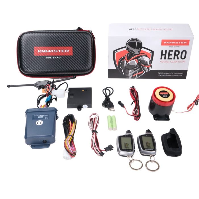 Knmaster Hero Çift Yönlü Motosiklet Alarm Sistemi - Görsel 2
