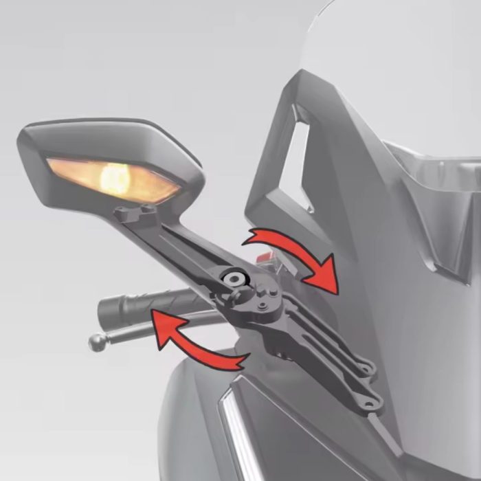 Forza Otomatik Katlanır Motosiklet Aynası - Görsel 5