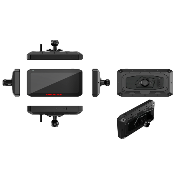 KNMASTER MOTOPLAY 2000 – 6.25” 2K Çift Kameralı Kablosuz CarPlay & Android Auto Destekli Motosiklet Multimedya Ekranı - Görsel 2