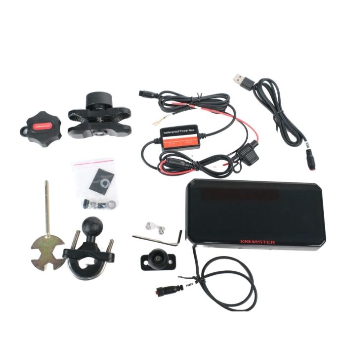 KNMASTER MOTOPLAY 1000 – 6.25” Kablosuz CarPlay & Android Auto Destekli Motosiklet Multimedya Ekranı - Görsel 5
