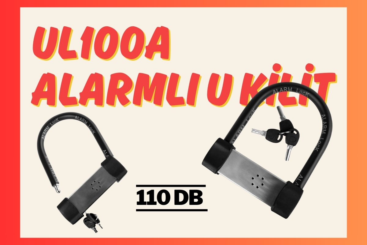 Alarmlı U Kilit